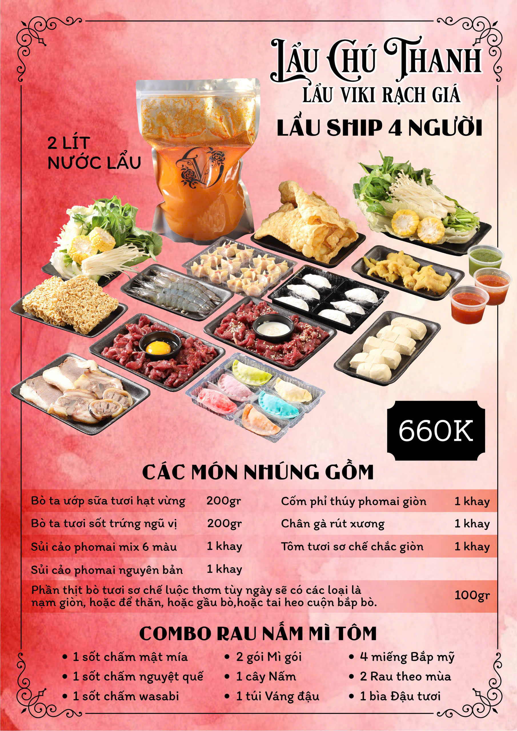 LẨU SHIP 4 NGƯỜI