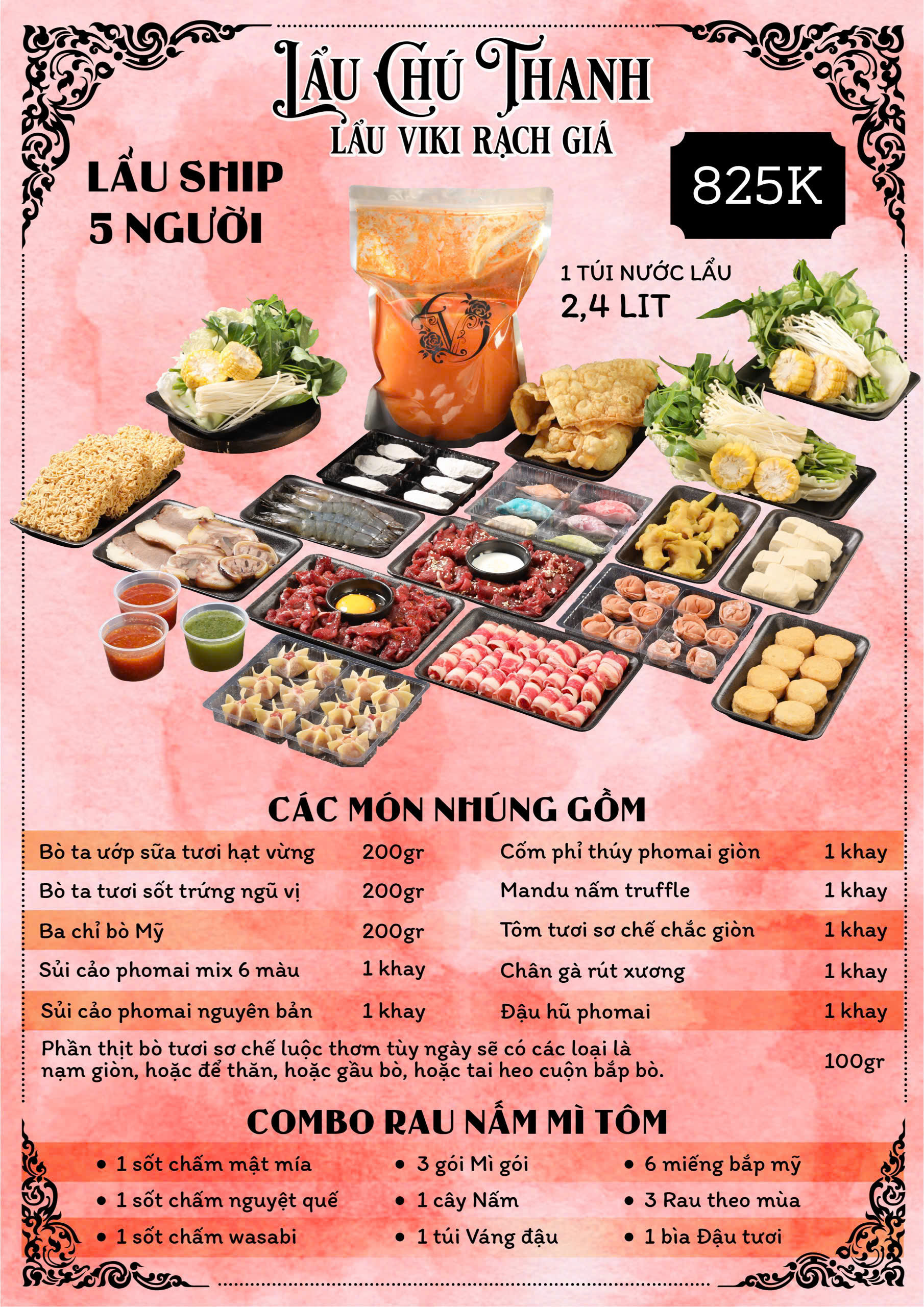 LẨU SHIP 5 NGƯỜI