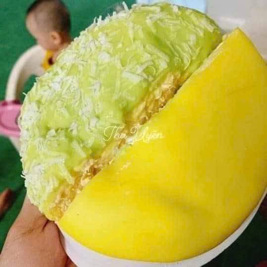 Crepe Phú sĩ mix Ngàn lớp