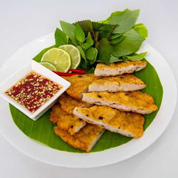 Chả cá thu chiên nguyên chất