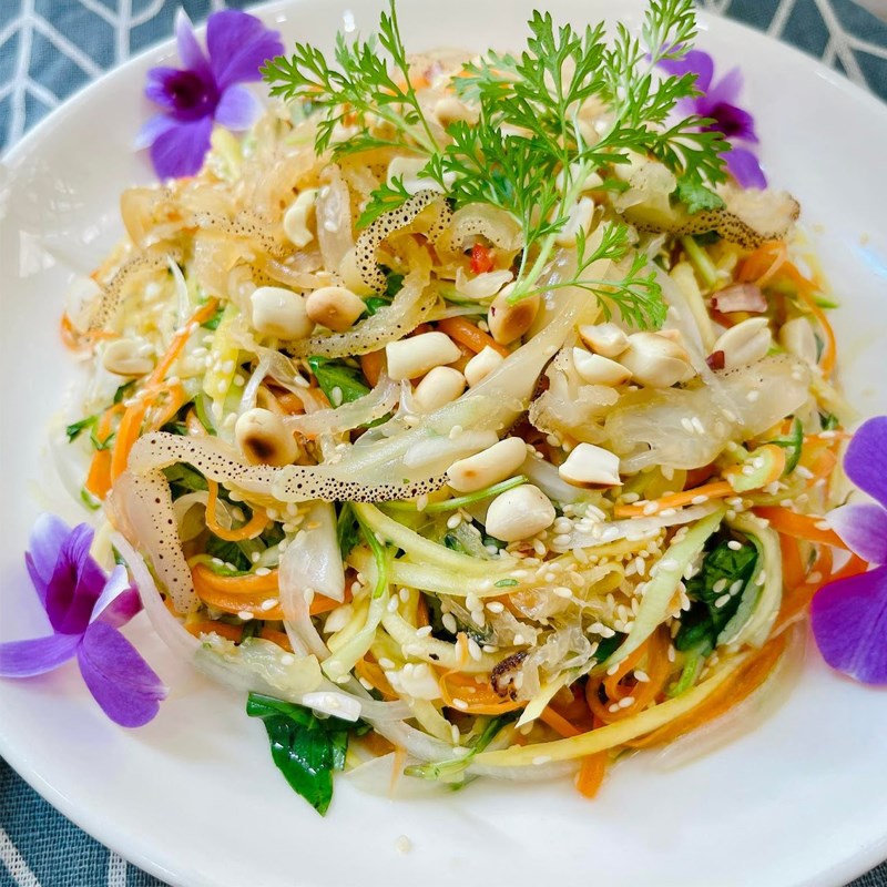Gỏi sứa củ hủ dừa