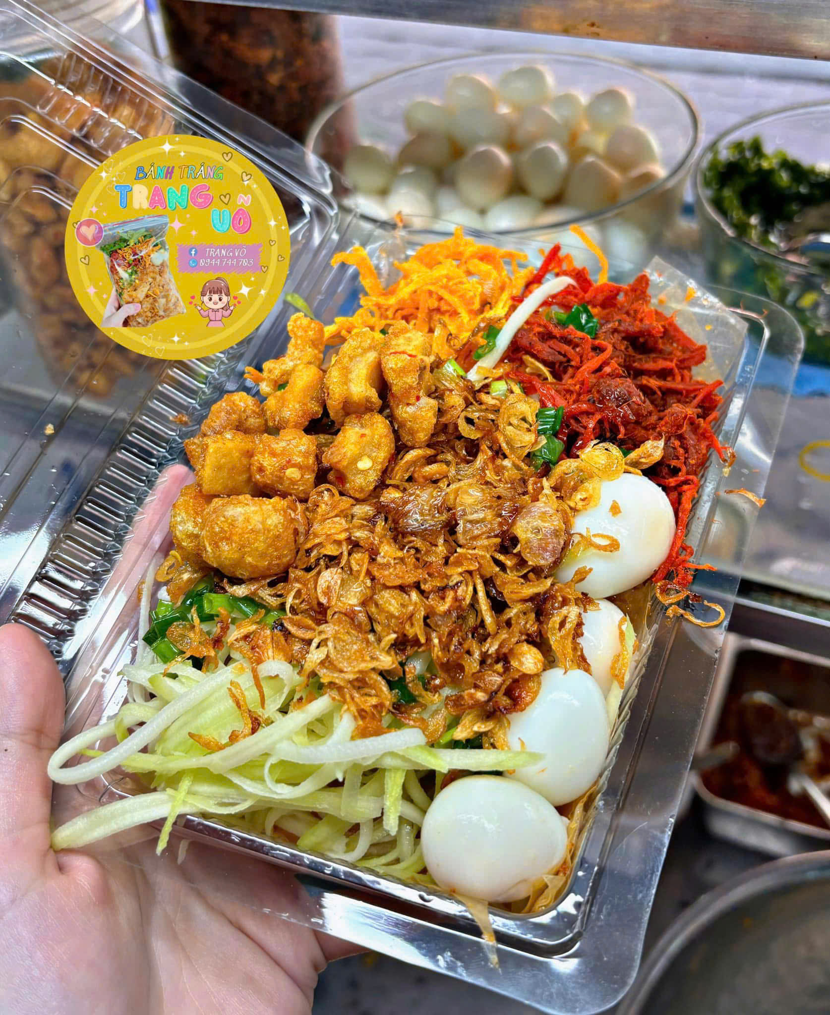 BÁNH TRÁNG PHƠI SƯƠNG TRỘN