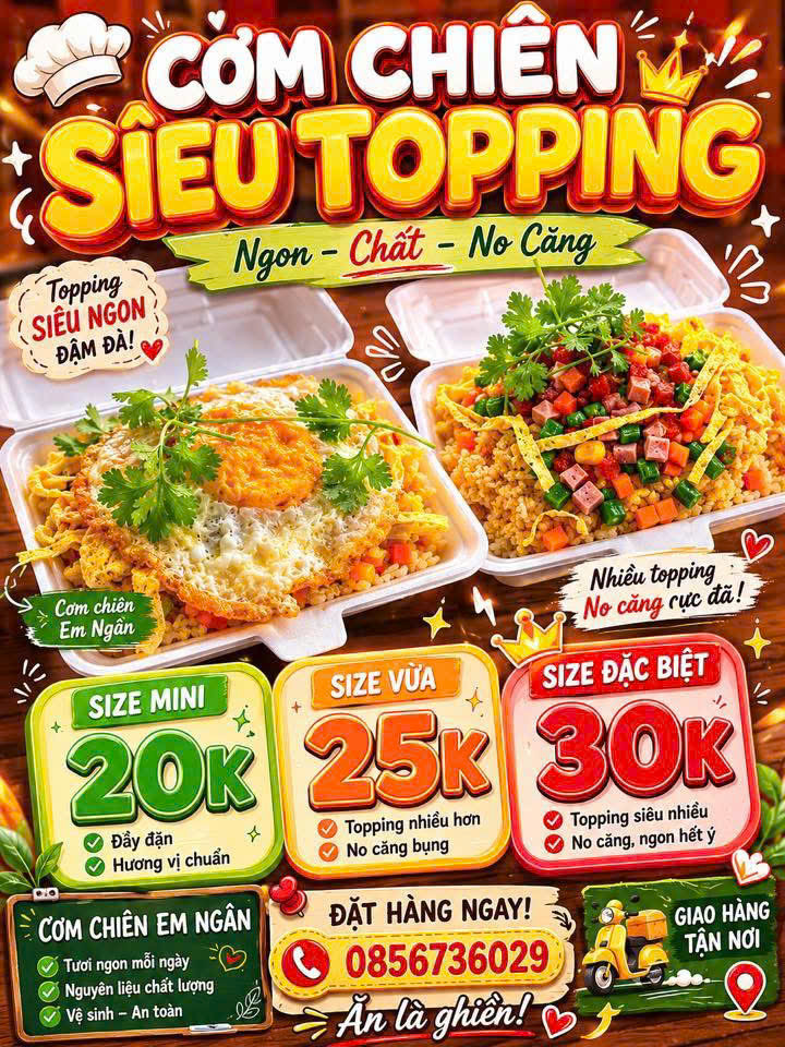 Cơm Chiên Siêu Topping