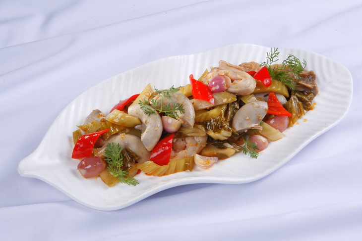 Bò lúc lắc, Chua ngọt, Cải chua