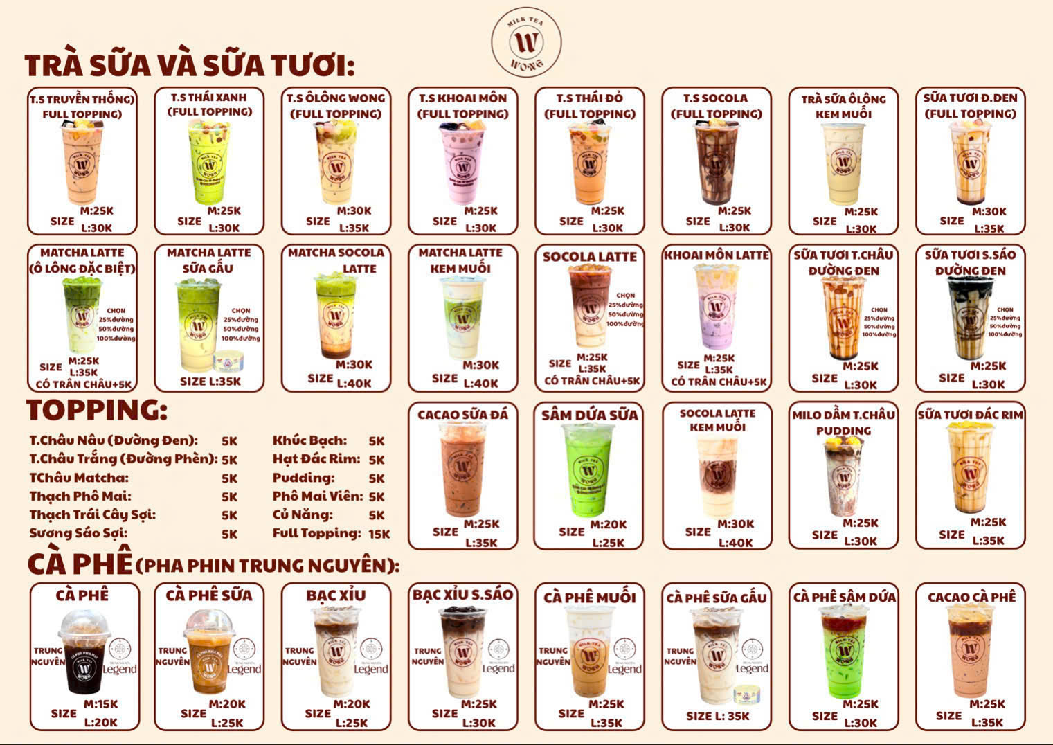 ĐỒ UỐNG ĐẶC BIỆT
