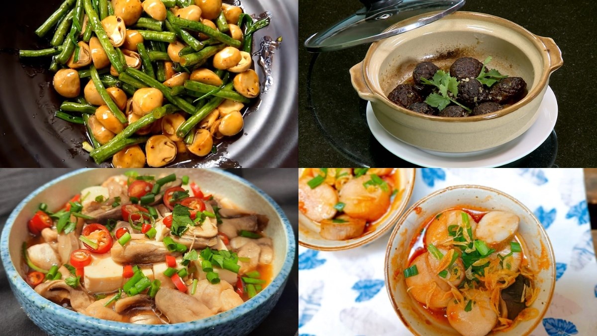 CÁC MÓN NẤM