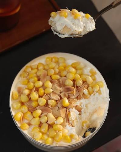 MOUSSE KEM BẮP HẠNH NHÂN