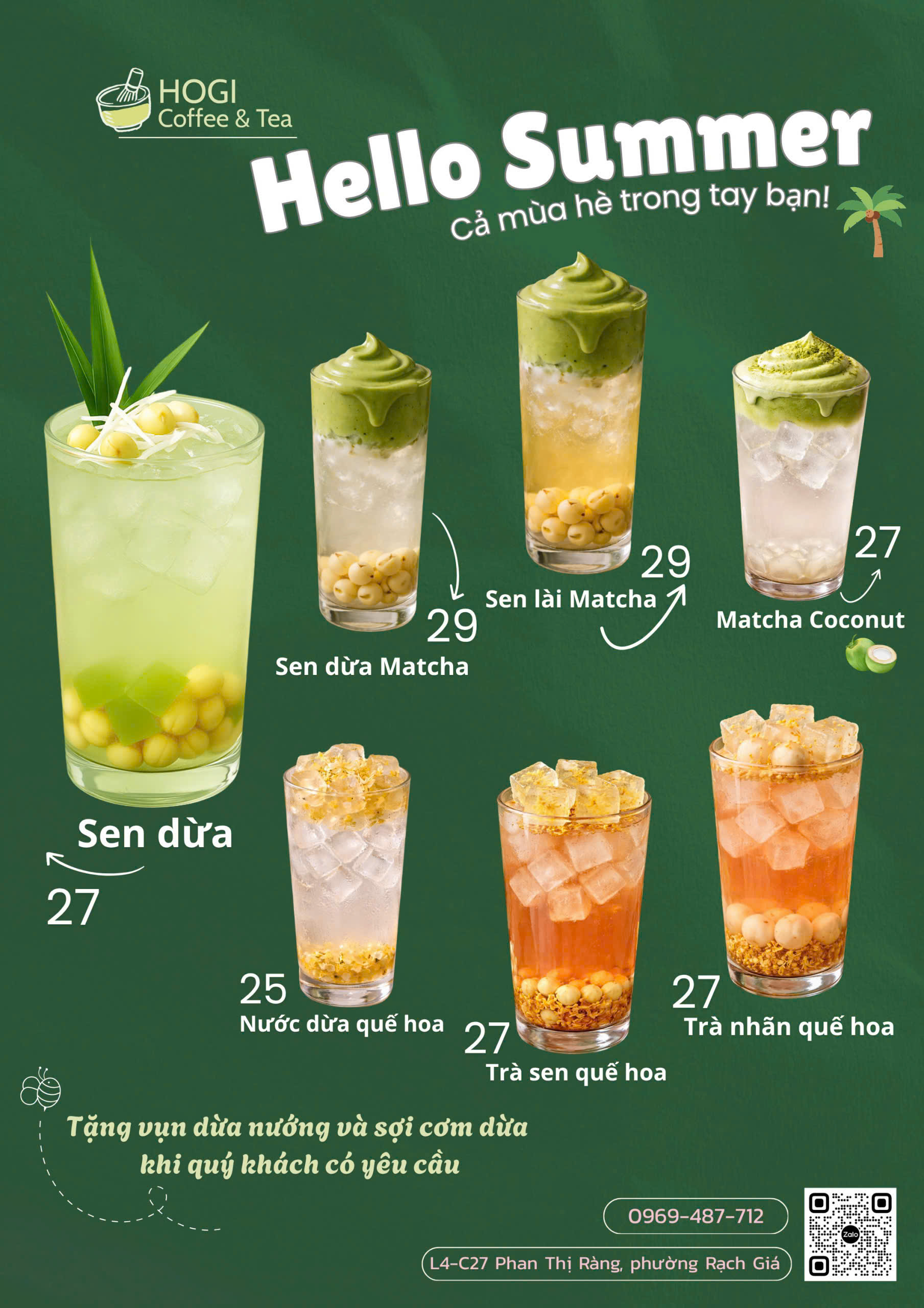 MENU SUMMER