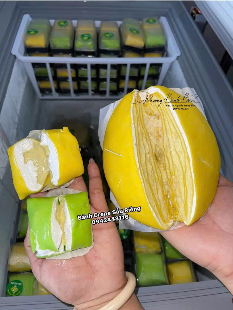 Bánh Crepe Sầu Riêng Tươi ALI NGON