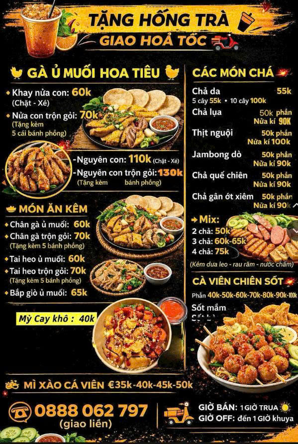 GÀ Ủ MUỐI HOA TIÊU