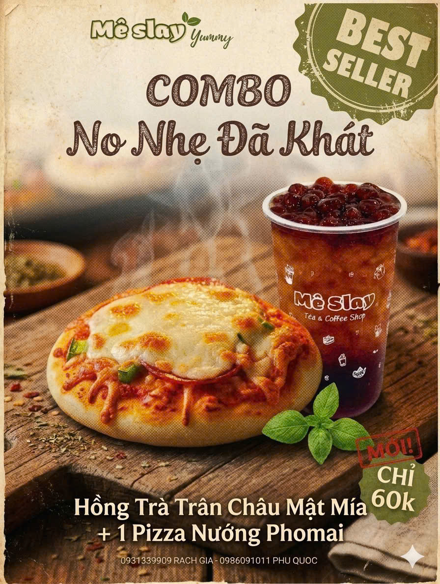 COMBO NO NHẸ ĐÃ KHÁT