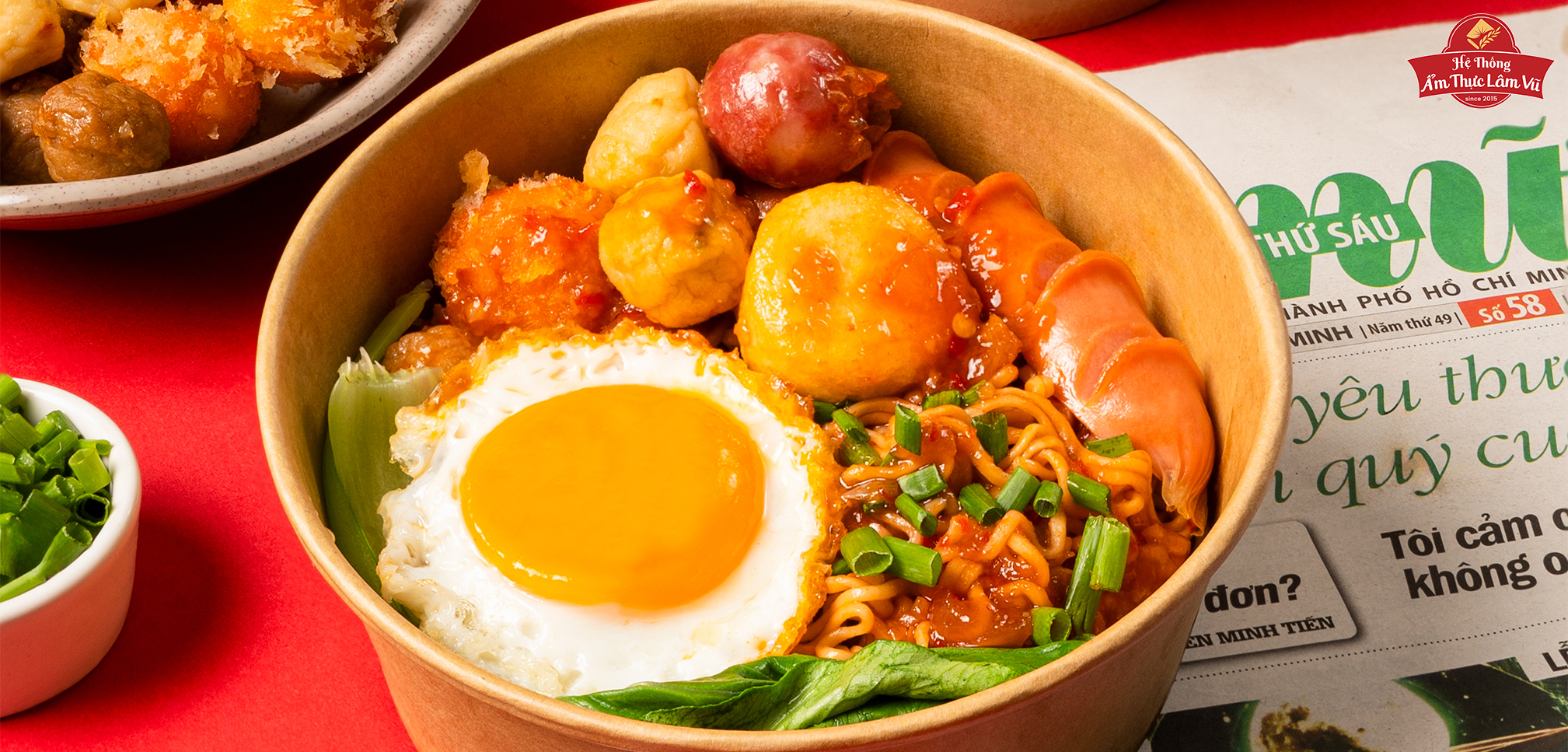 MÌ TRỘN CÁ VIÊN & VIÊN CHIÊN
