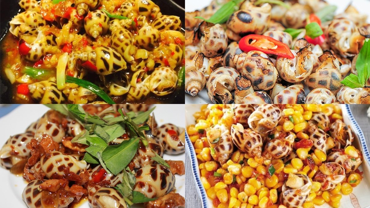 CÁC MÓN ỐC
