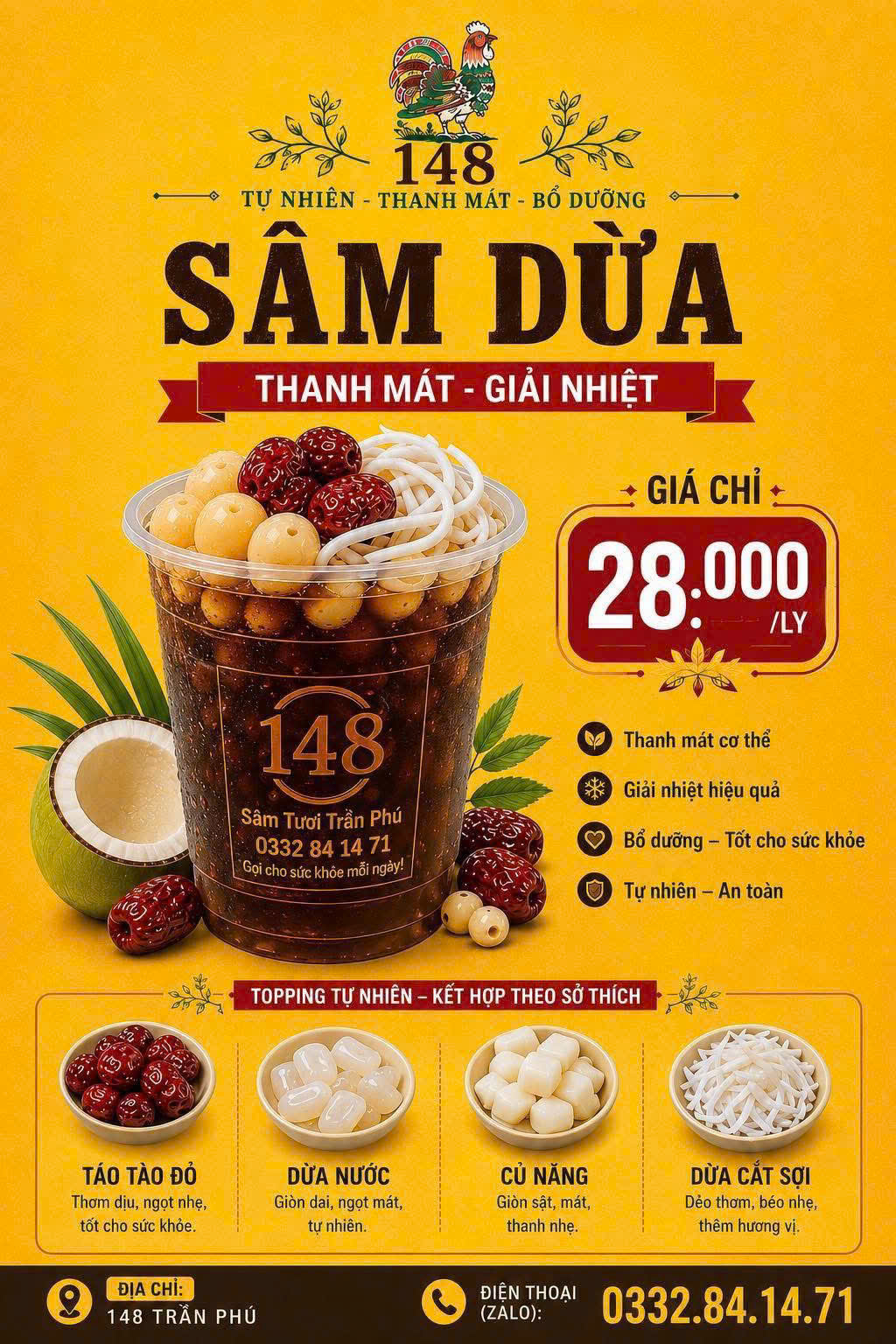 Sâm 148 Trần Phú