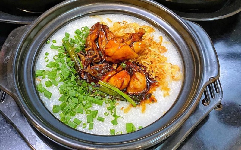 CHÁO ẾCH RẠCH SỎI CÔ LÊN