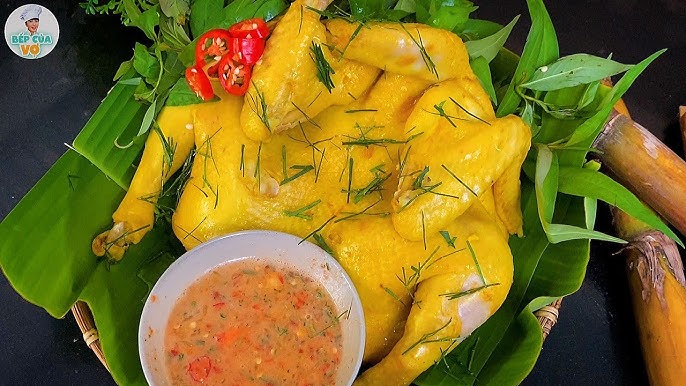 Gà Hấp Mía